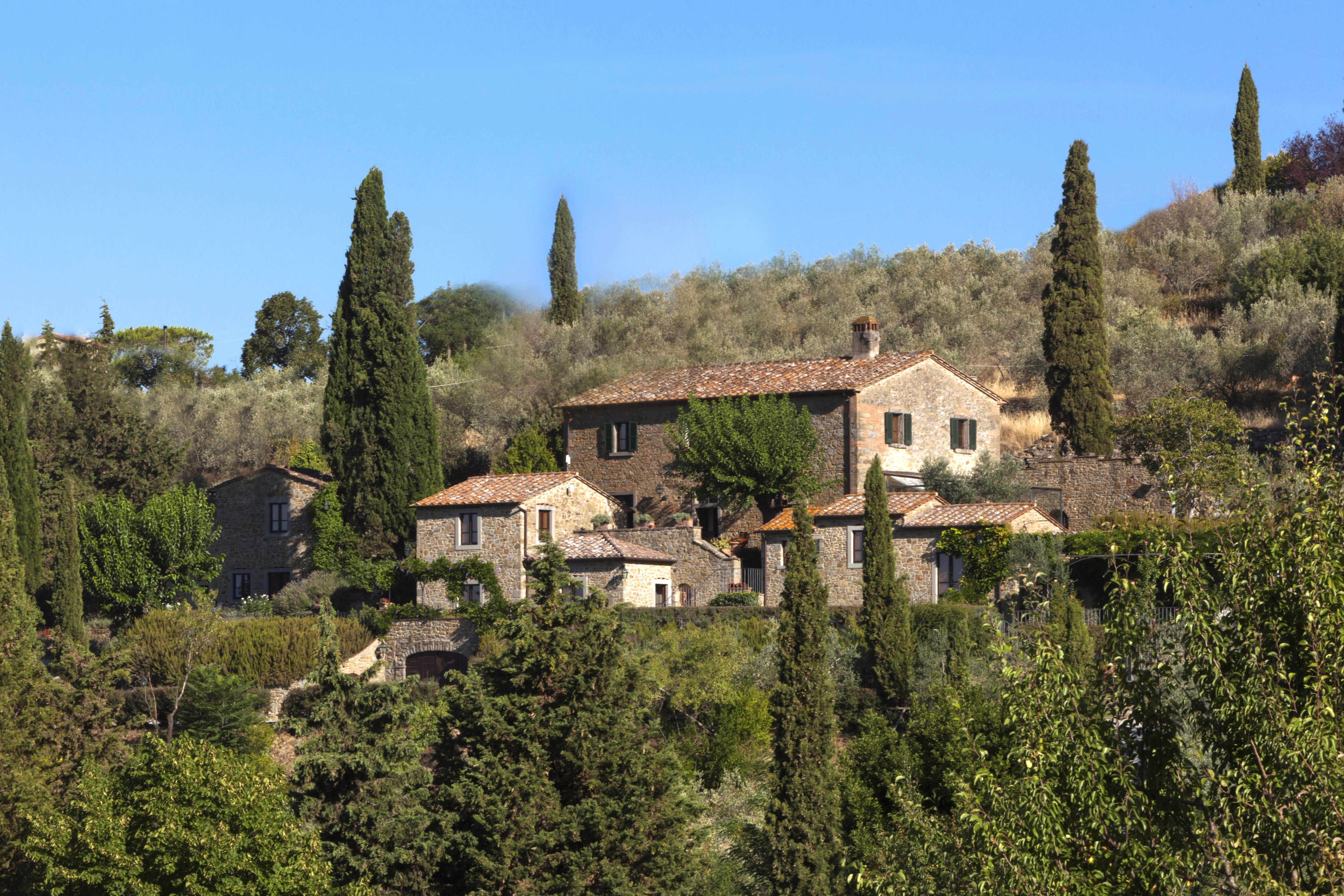 Il Falconiere Relais & Spa Cortona Eksteriør bilde