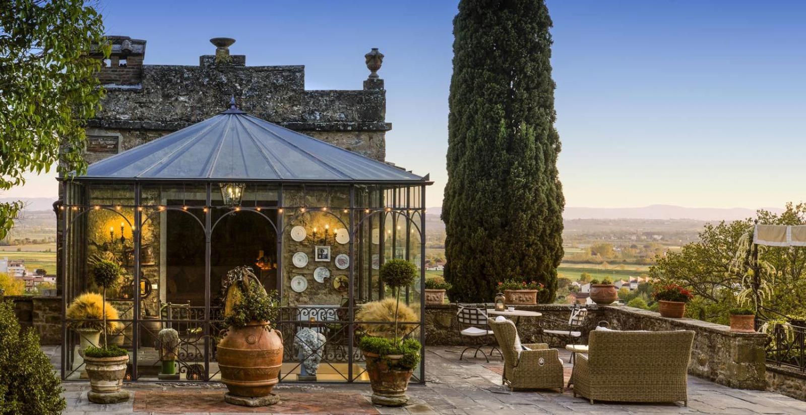 Il Falconiere Relais & Spa Cortona Eksteriør bilde