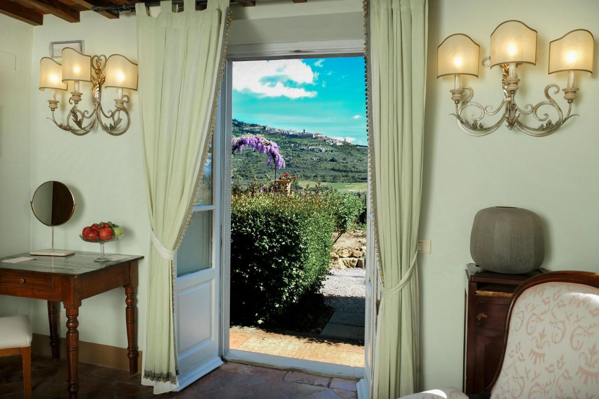 Il Falconiere Relais & Spa Cortona Eksteriør bilde