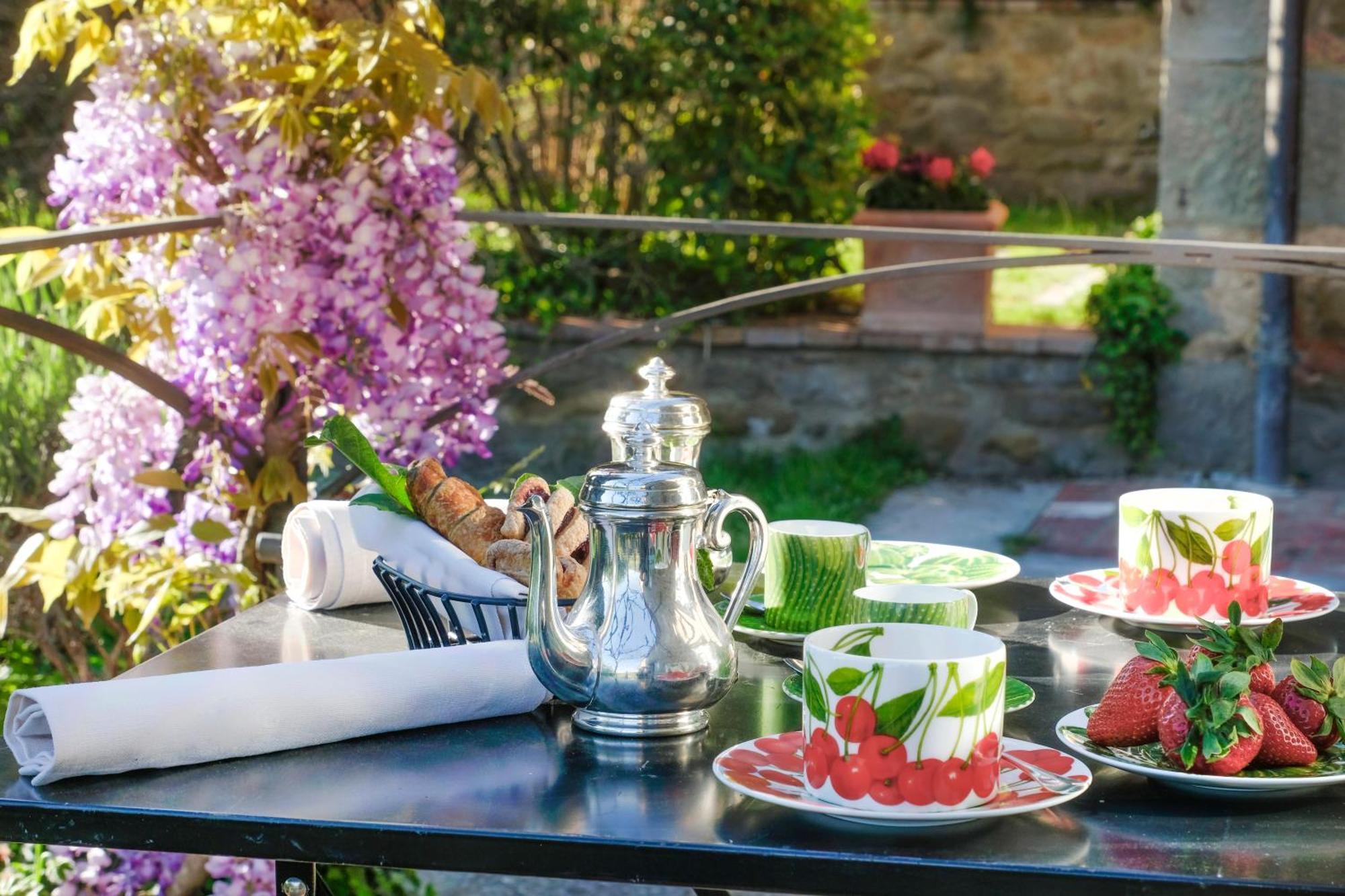 Il Falconiere Relais & Spa Cortona Eksteriør bilde