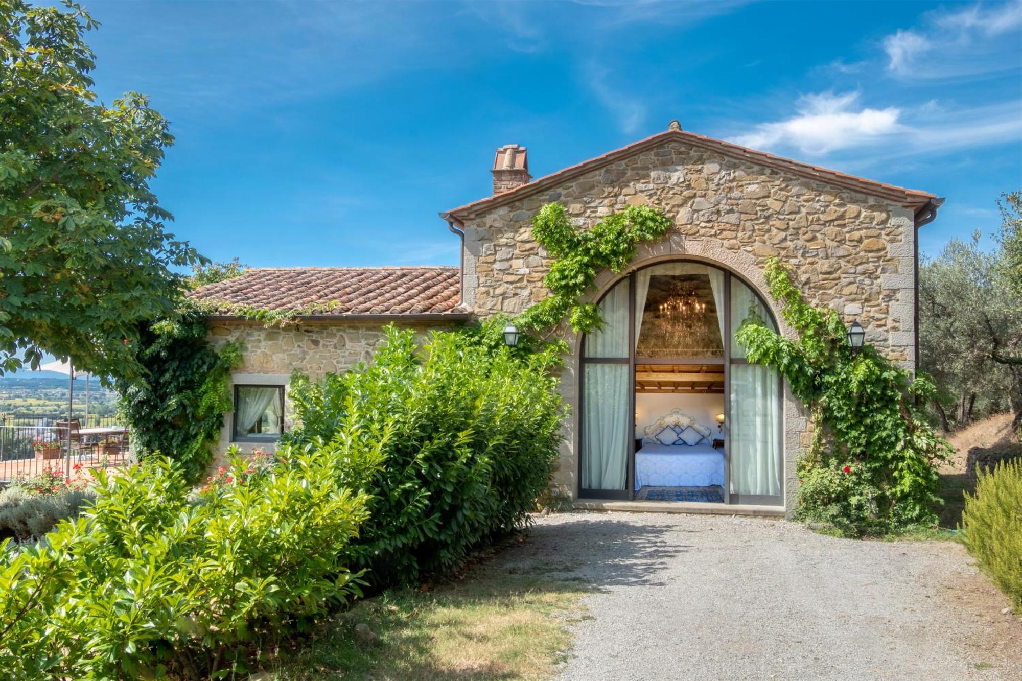 Il Falconiere Relais & Spa Cortona Eksteriør bilde