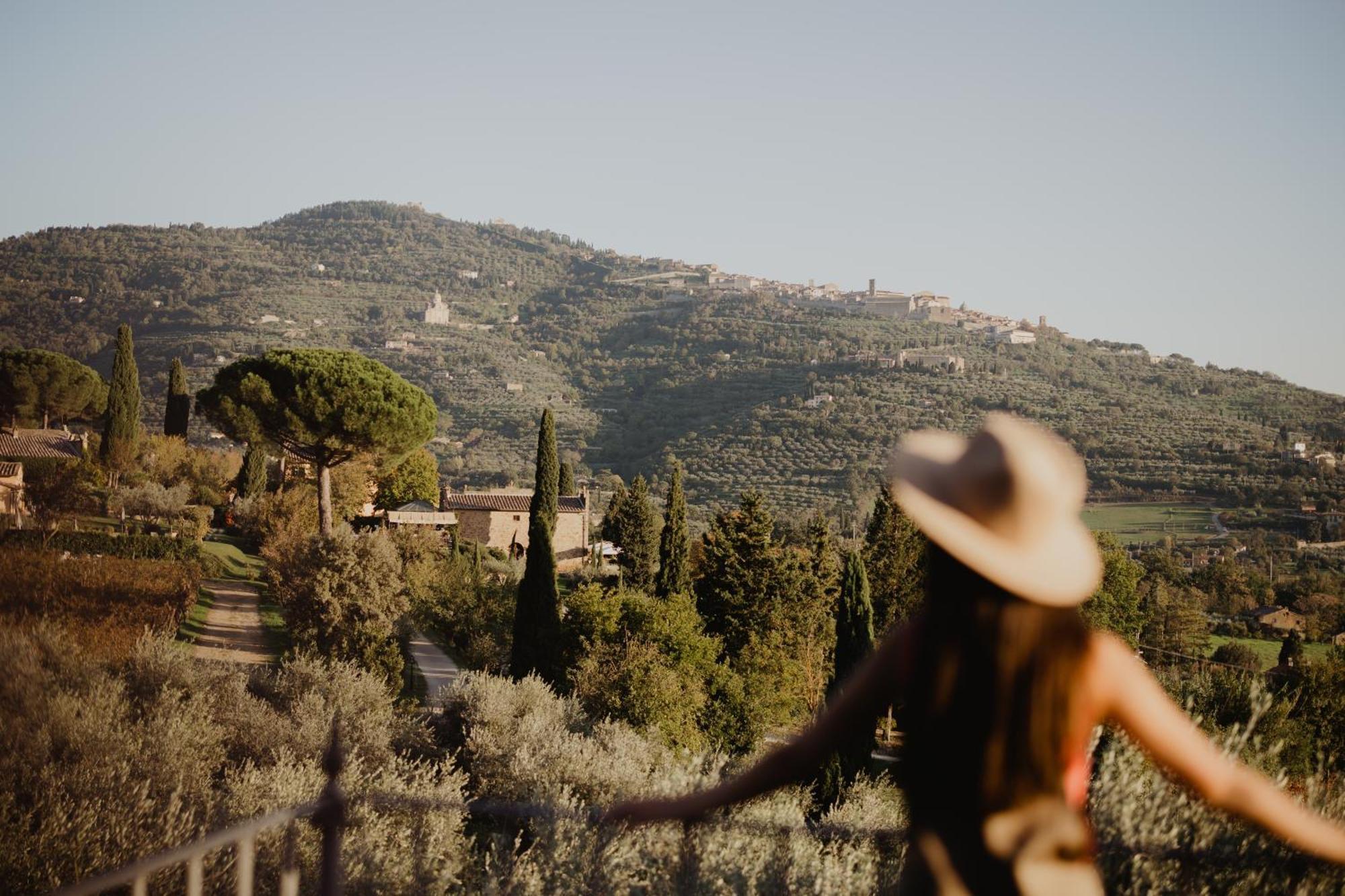 Il Falconiere Relais & Spa Cortona Eksteriør bilde