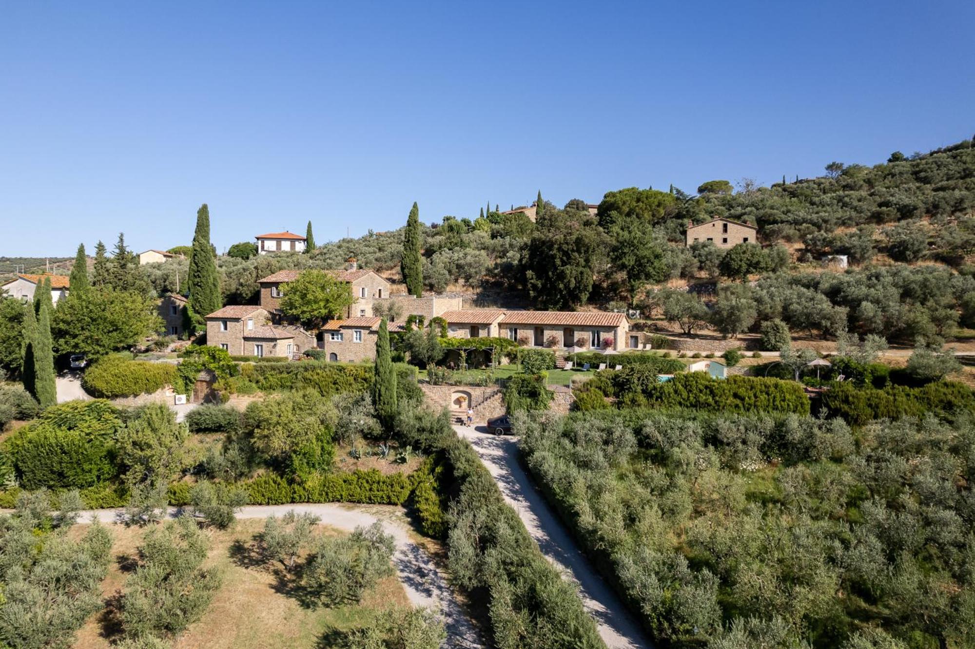 Il Falconiere Relais & Spa Cortona Eksteriør bilde