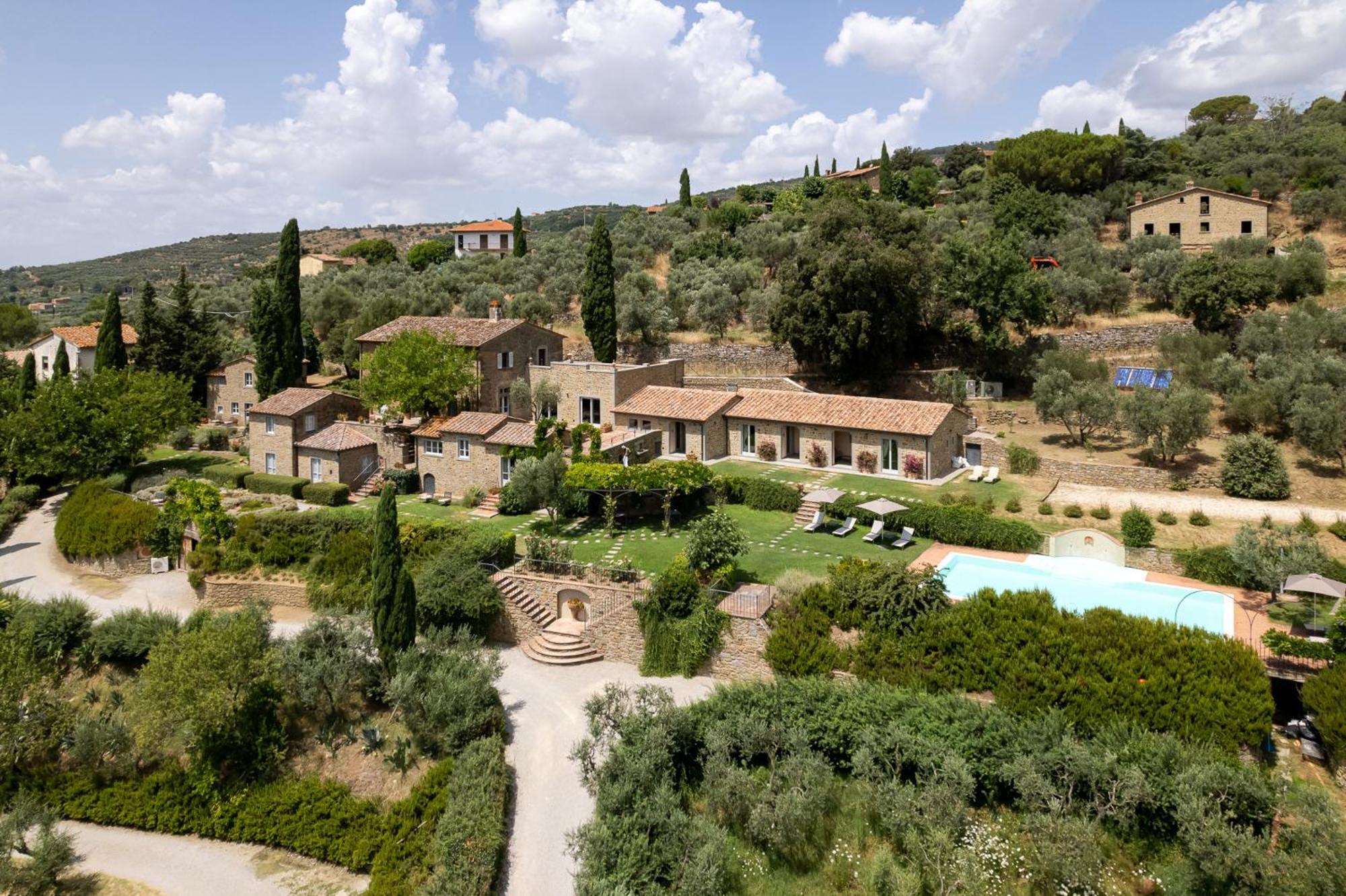 Il Falconiere Relais & Spa Cortona Eksteriør bilde