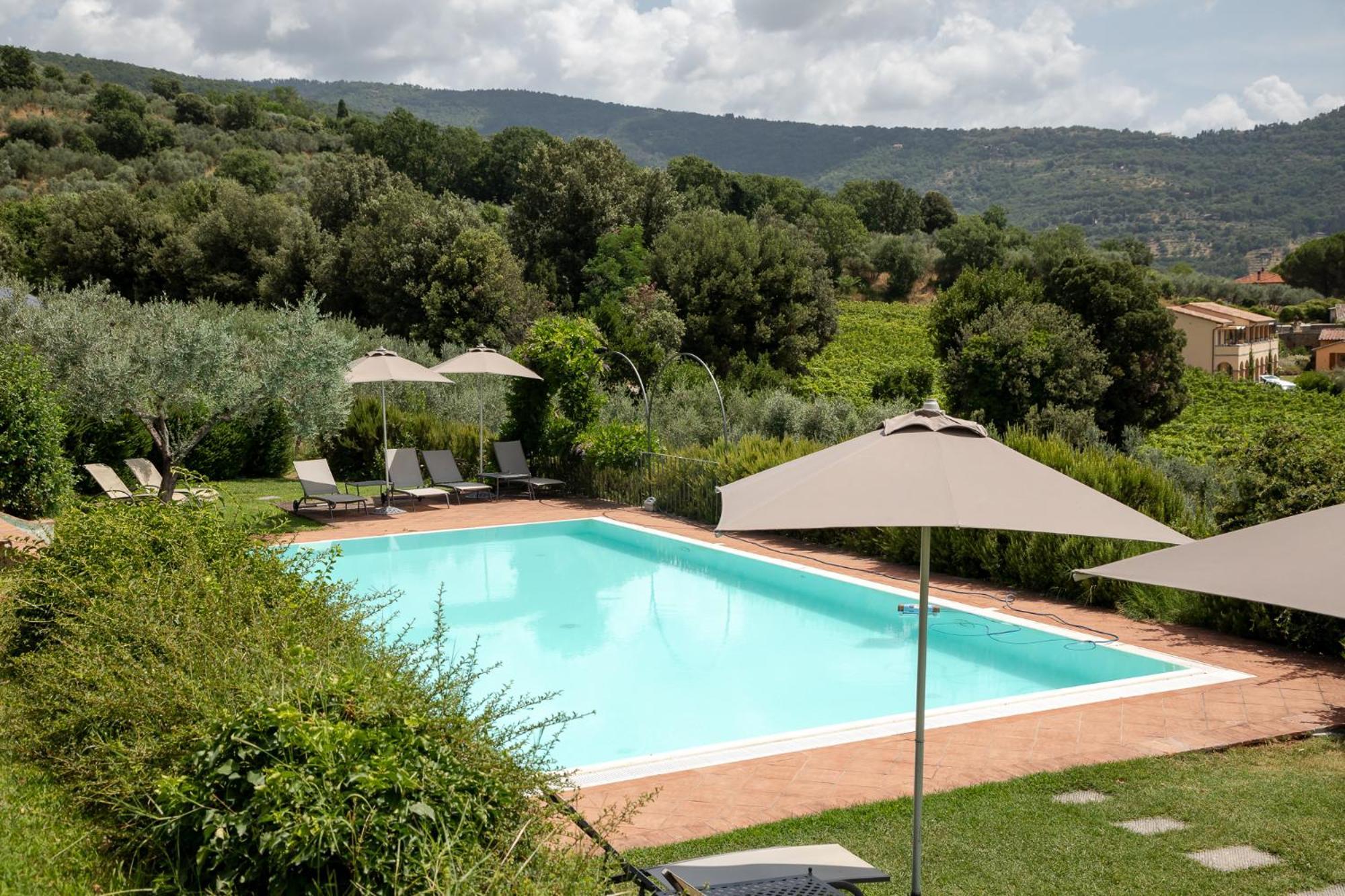 Il Falconiere Relais & Spa Cortona Eksteriør bilde